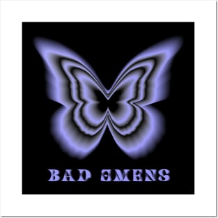 Bad Omens butterfly design Posters and Art